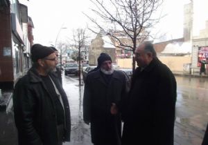 Yılmaz esnafı dinledi